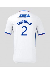 Fotbalové Dres Rangers James Tavernier #2 Venkovní Oblečení 2024-25 Krátký Rukáv